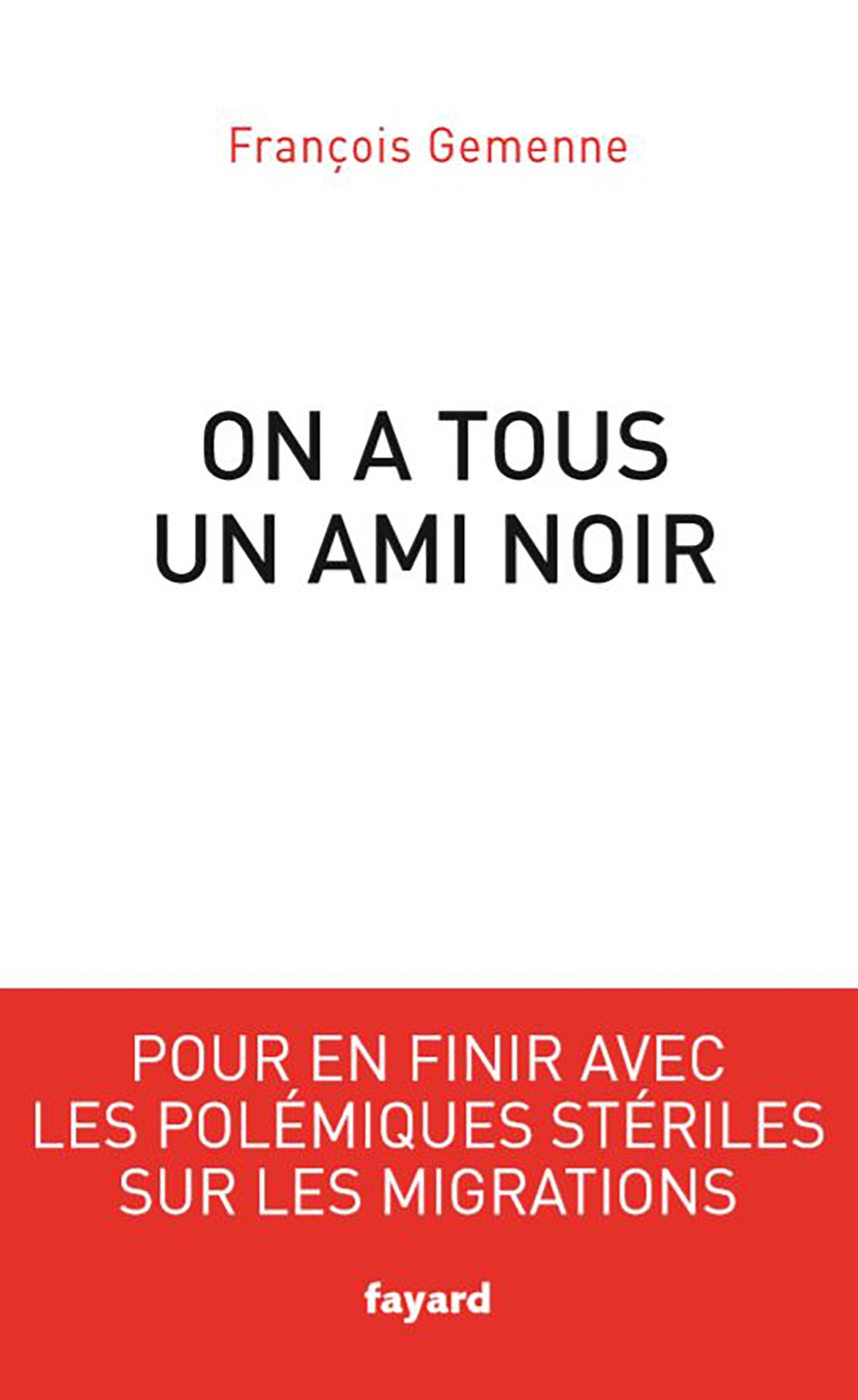 On a tous un ami noir (9782213712772-front-cover)