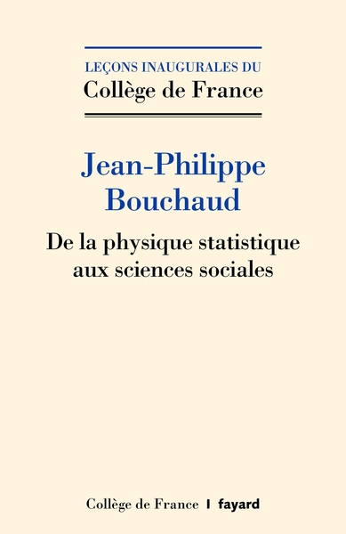 De la physique statistique aux sciences sociales (9782213718255-front-cover)