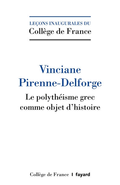 Le polythéisme grec comme objet d'histoire (9782213709727-front-cover)