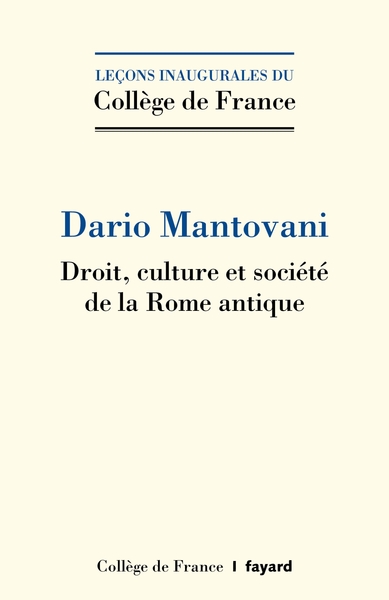 Droit, culture et société de la Rome antique (9782213712635-front-cover)