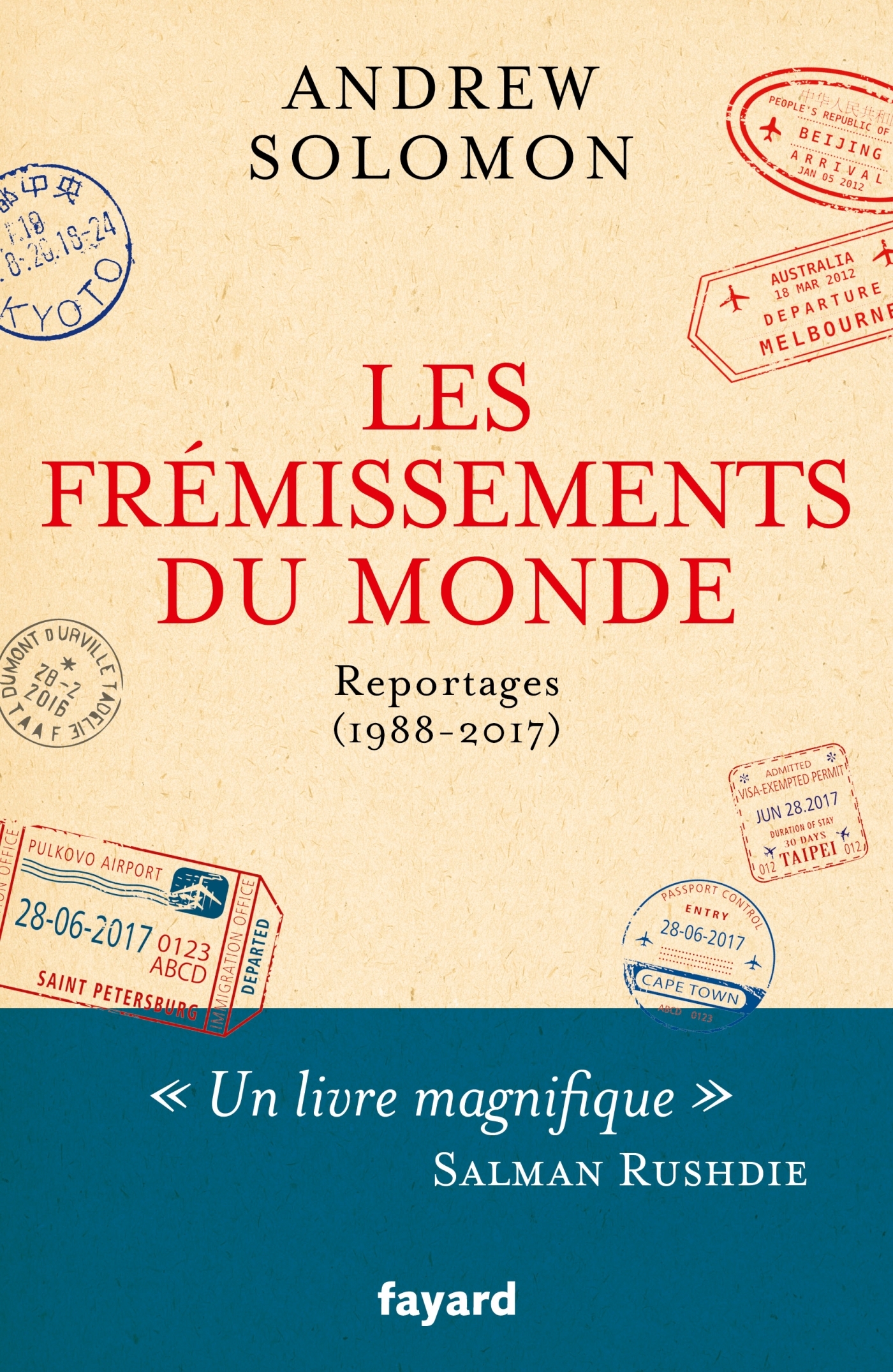 Les frémissements du monde (9782213704562-front-cover)