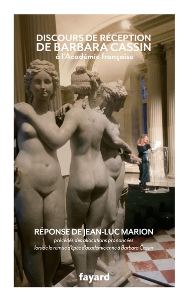 Discours de réception à l'Académie française (9782213716930-front-cover)