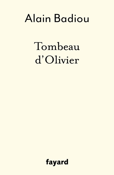 Tombeau d'Olivier (9782213716923-front-cover)