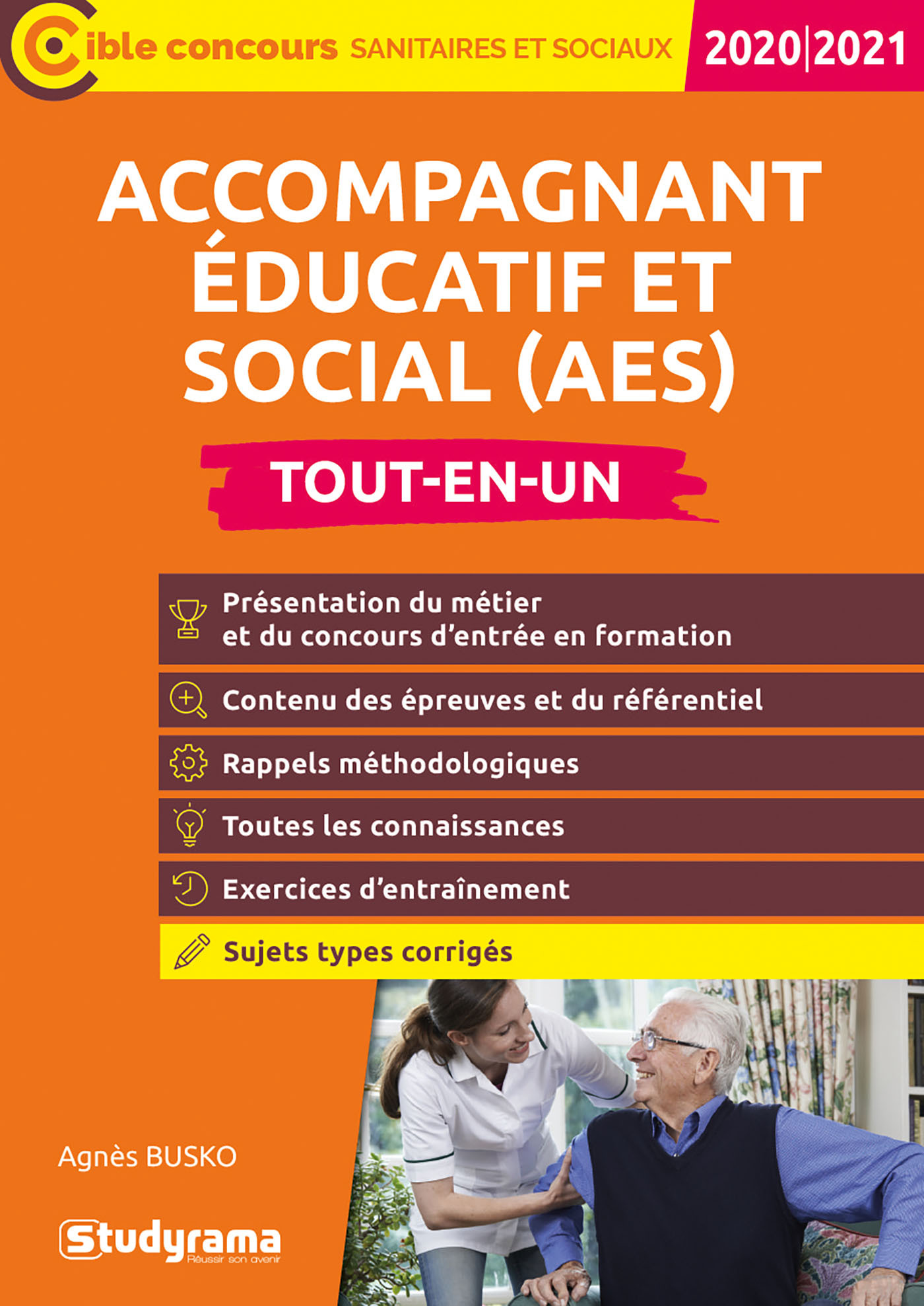 Accompagnant éducatif et social(AES)-2020/2021, Tout-en_un (9782759044306-front-cover)