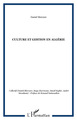 Culture et gestion en Algérie (9782894890141-front-cover)