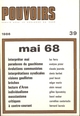 Pouvoirs, n° 39, Mai 1968 (9782130395119-front-cover)