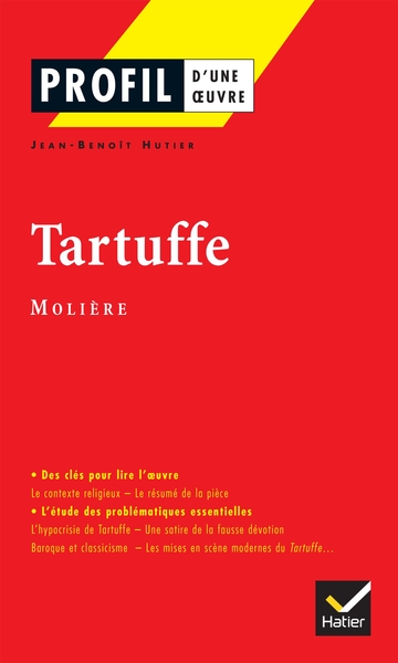 Profil - Molière : Tartuffe, analyse littéraire de l'oeuvre (9782218737640-front-cover)