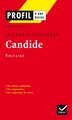 Profil - Voltaire : Candide : 10 textes expliqués, analyse littéraire de l'oeuvre (9782218740732-front-cover)