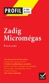 Profil - Voltaire : Zadig, Micromégas, analyse littéraire de l'oeuvre (9782218737442-front-cover)