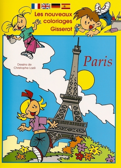 COLORIAGES NOUVEAUX : PARIS (9782755801965-front-cover)