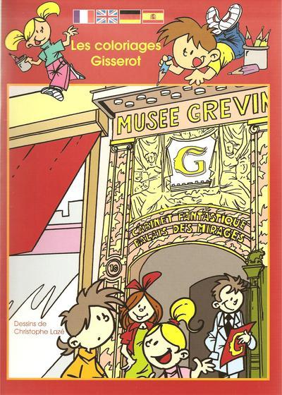 COLORIAGES : MUSEE GREVIN (9782755800029-front-cover)