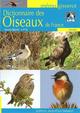 MEMO - DICTIONNAIRE DES OISEAUX DE FRANCE (9782755800586-front-cover)