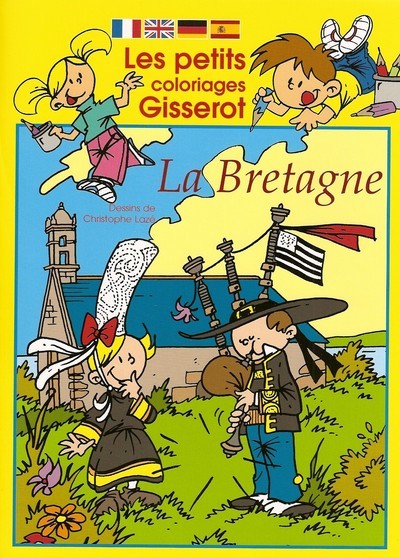 COLORIAGES PETITS : BRETAGNE (9782755801248-front-cover)