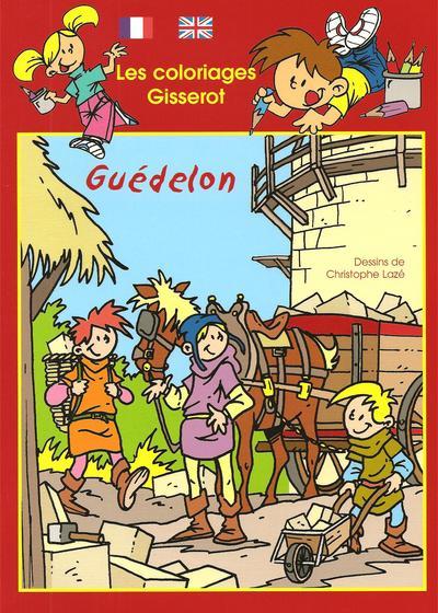 COLORIAGES : GUEDELON (9782755800180-front-cover)