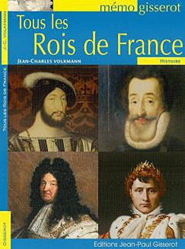 MEMO - TOUS LES ROIS DE FRANCE (9782755802863-front-cover)