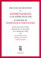 Discours de réception à l'Académie française et Réponse (9782021365160-front-cover)