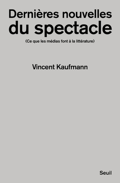 Dernières Nouvelles du spectacle (9782021374766-front-cover)