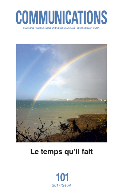 Communications, n° 101, Le Temps qu'il fait (9782021340617-front-cover)