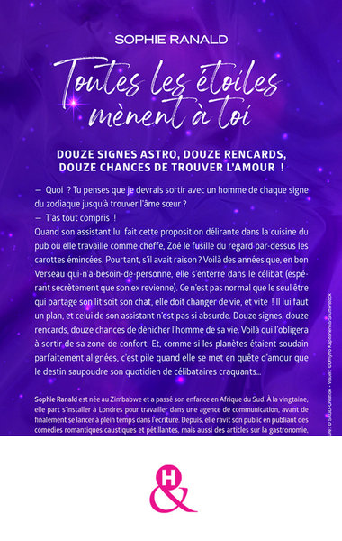 Toutes les étoiles mènent à toi, La nouvelle romance addictive qui mêle amour et astrologie ! (9782280463737-back-cover)