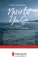 Never Let You Go, Le roman New Adult lauréat du concours d'écriture x Serieously (9782280466110-back-cover)