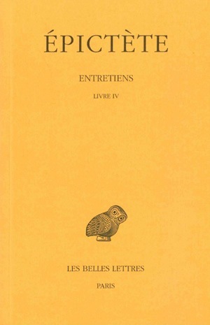 Entretiens. Tome IV : Livre IV (9782251001111-front-cover)