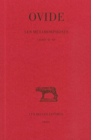 Les Métamorphoses. Tome III : Livres XI-XV (9782251011240-front-cover)