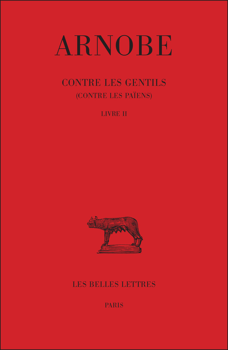 Contre les Gentils (Contre les Païens). Tome II : Livre II (9782251014807-front-cover)