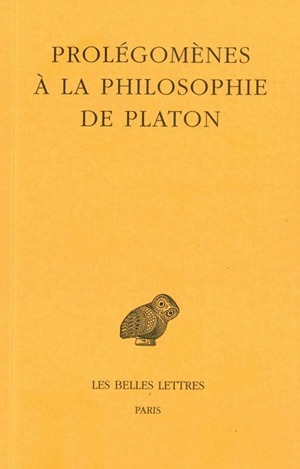 Prolégomènes à la philosophie de Platon (9782251004129-front-cover)