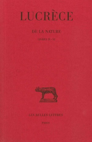 De la Nature. Tome II : Livres IV-VI (9782251011110-front-cover)