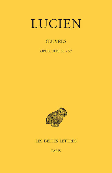 Œuvres. Tome XII : Opuscules 55-57 (9782251006154-front-cover)
