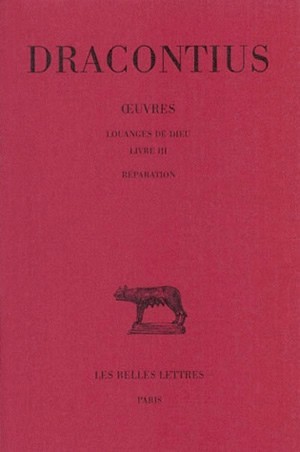 Œuvres. Tome II : Louanges de Dieu, Livre III : Réparation (9782251013435-front-cover)