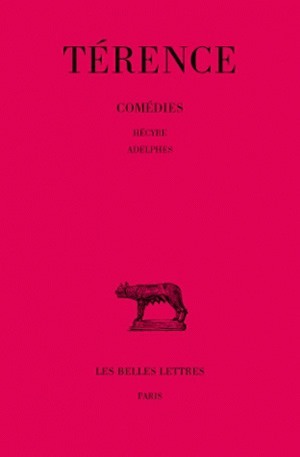 Comédies. Tome III : Hécyre - Adelphes (9782251012773-front-cover)