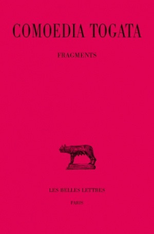 Comoedia Togata, Fragments (9782251013152-front-cover)