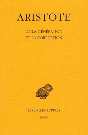 De la Génération et de la corruption (9782251005270-front-cover)