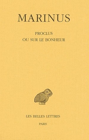 Proclus ou sur le bonheur (9782251004969-front-cover)