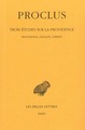 Trois études sur la providence. Tome II : Providence, fatalité, liberté (9782251002903-front-cover)
