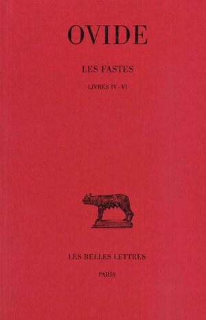 Les Fastes. Tome II : Livres IV-VI (9782251013701-front-cover)