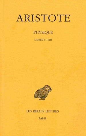 Physique. Tome II: Livres V-VIII (9782251000459-front-cover)