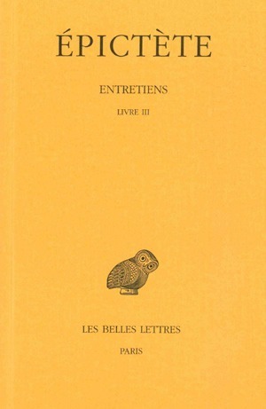 Entretiens. Tome III : Livre III (9782251001104-front-cover)