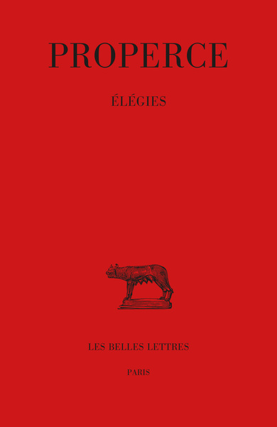 Élégies (9782251014425-front-cover)