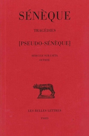 Tragédies. Tome III : Hercule sur l'Œta - Octavie (Ps. Sénèque) (9782251014128-front-cover)