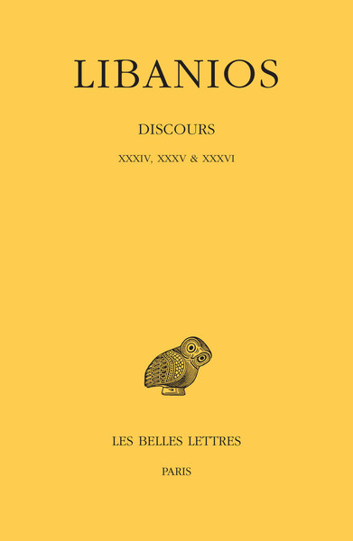 Discours. Livres XXXIV, XXXV& XXXVI (9782251006376-front-cover)