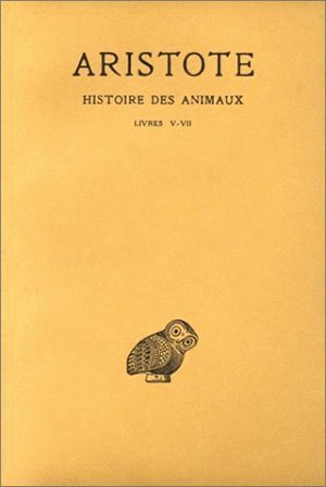 Histoire des animaux. Tome II: Livres V-VII (9782251000398-front-cover)