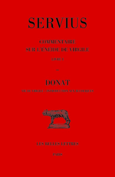 Commentaire sur l'Énéide de Virgile : Livre I. Donat, Vie de Virgile, Introduction aux Bucoliques (9782251014999-front-cover)
