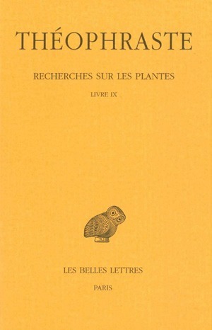 Recherches sur les plantes. Tome V : Livre IX (9782251005294-front-cover)