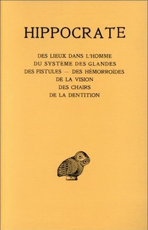 Tome XIII, Des lieux dans l'homme - Du système des glandes - Des fistules - Des hémorroïdes - De la vision - Des chairs - De la  (9782251001579-front-cover)