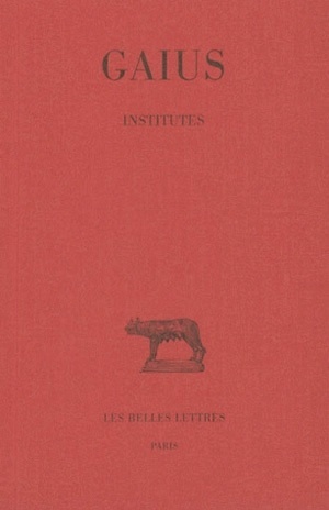 Institutes (9782251010960-front-cover)