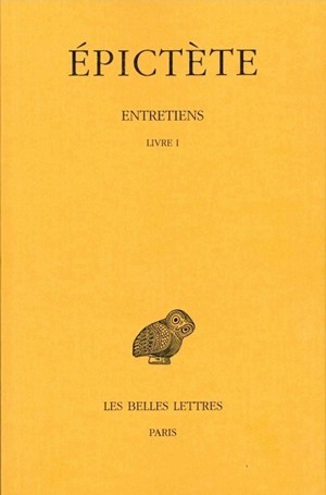 Entretiens. Tome I: Livre I (9782251001081-front-cover)