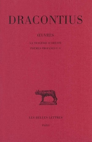 Œuvres. Tome III : La Tragédie d'Oreste - Poèmes profanes I-V (9782251013824-front-cover)