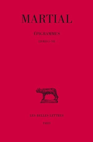 Épigrammes. Tome I : Livres I-VII (9782251011134-front-cover)